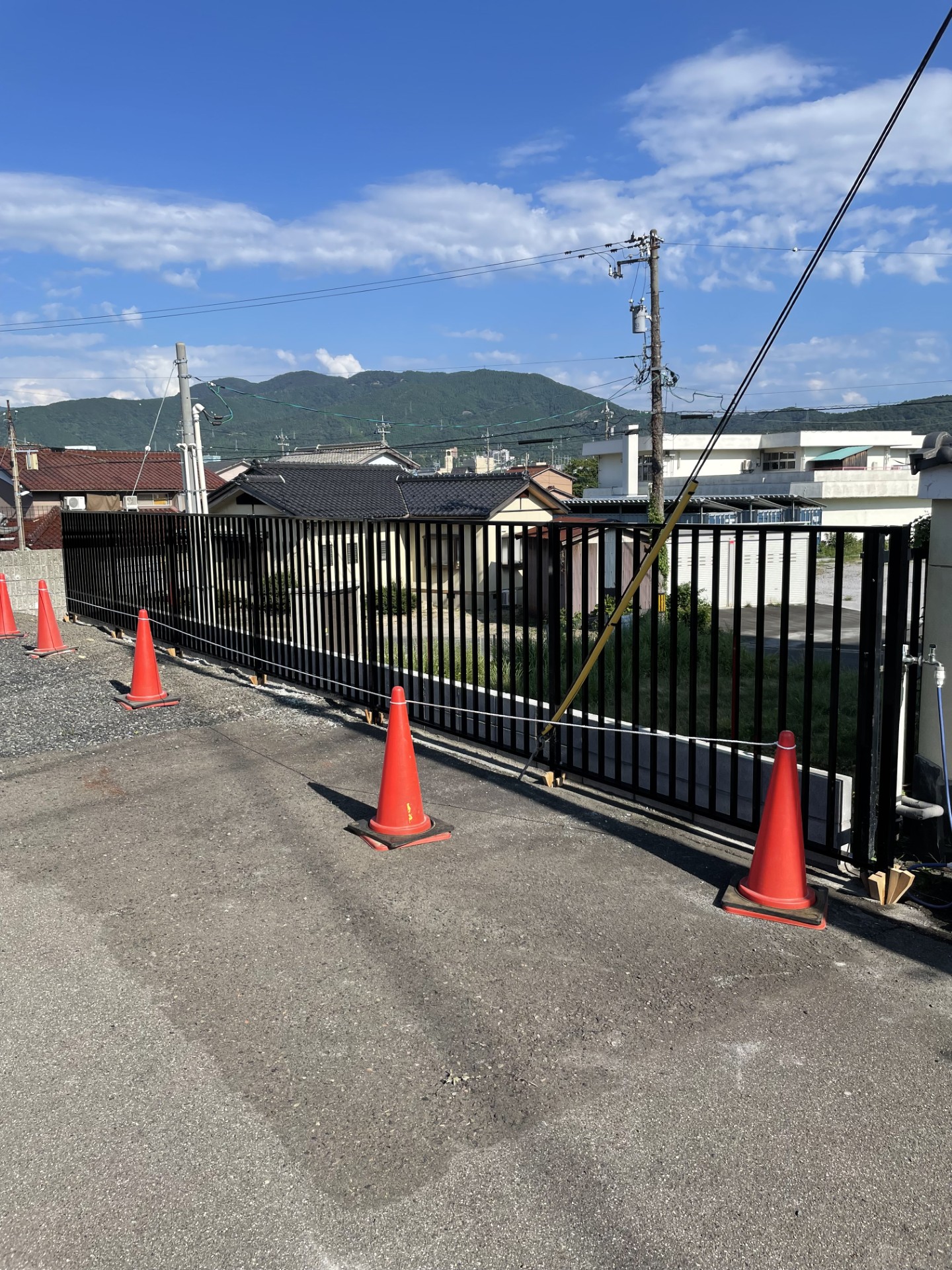 敦賀市での工事で新しくなったおしゃれなフェンス